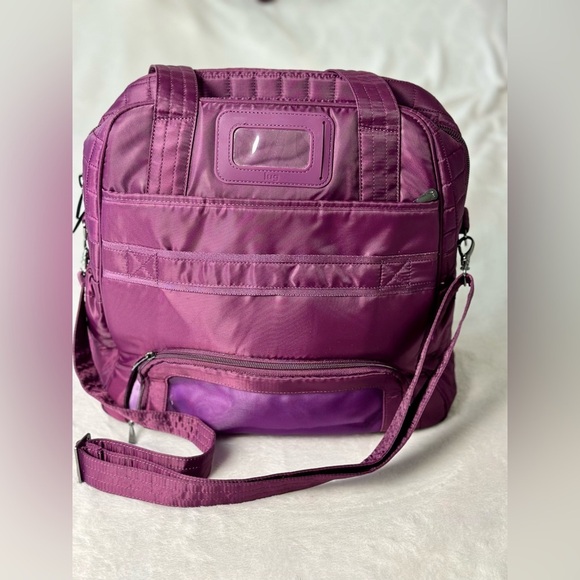 Lug Puddle Jumper Convertible Tote Bag in Purple